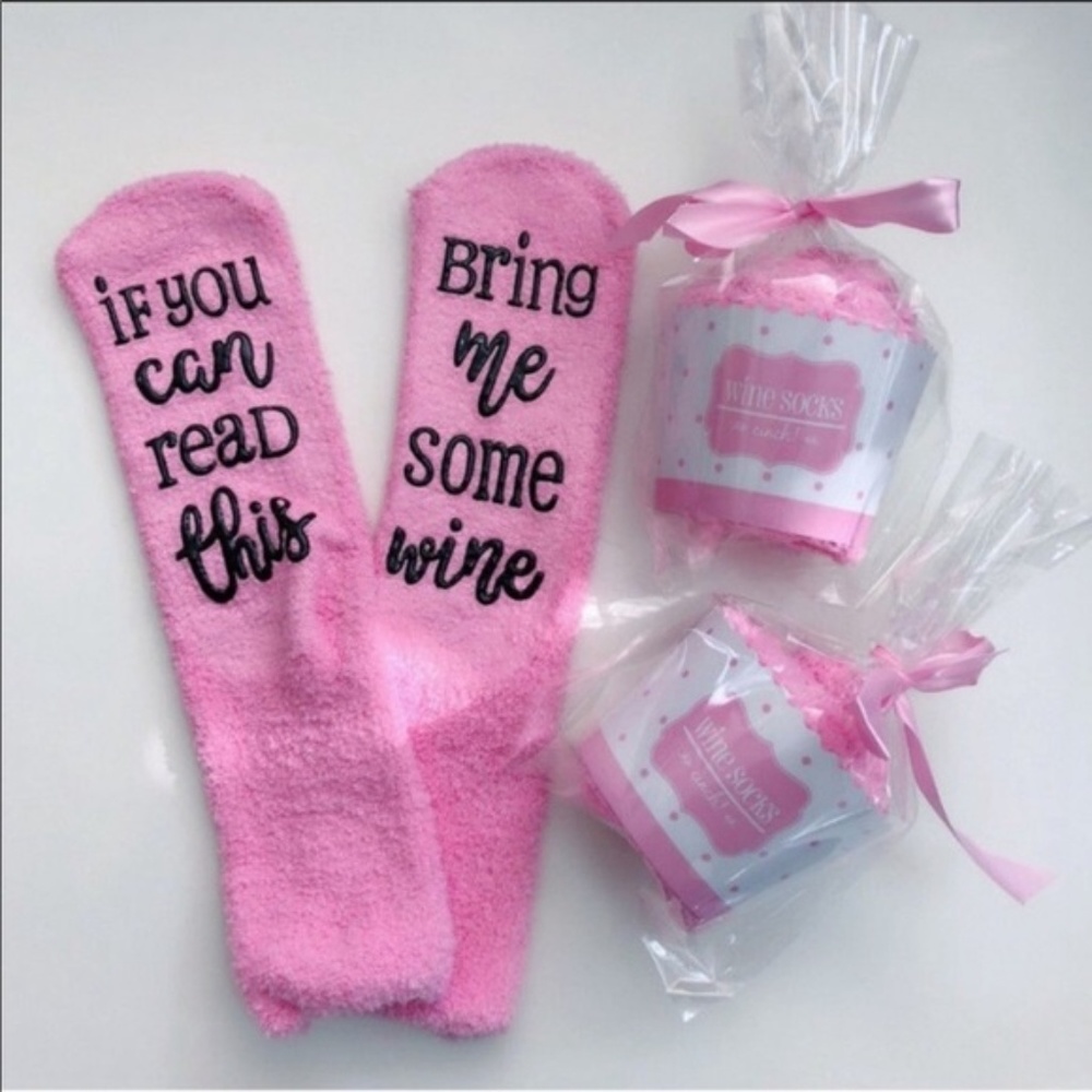 If You Can Read This Bring Me Some Wine Socks